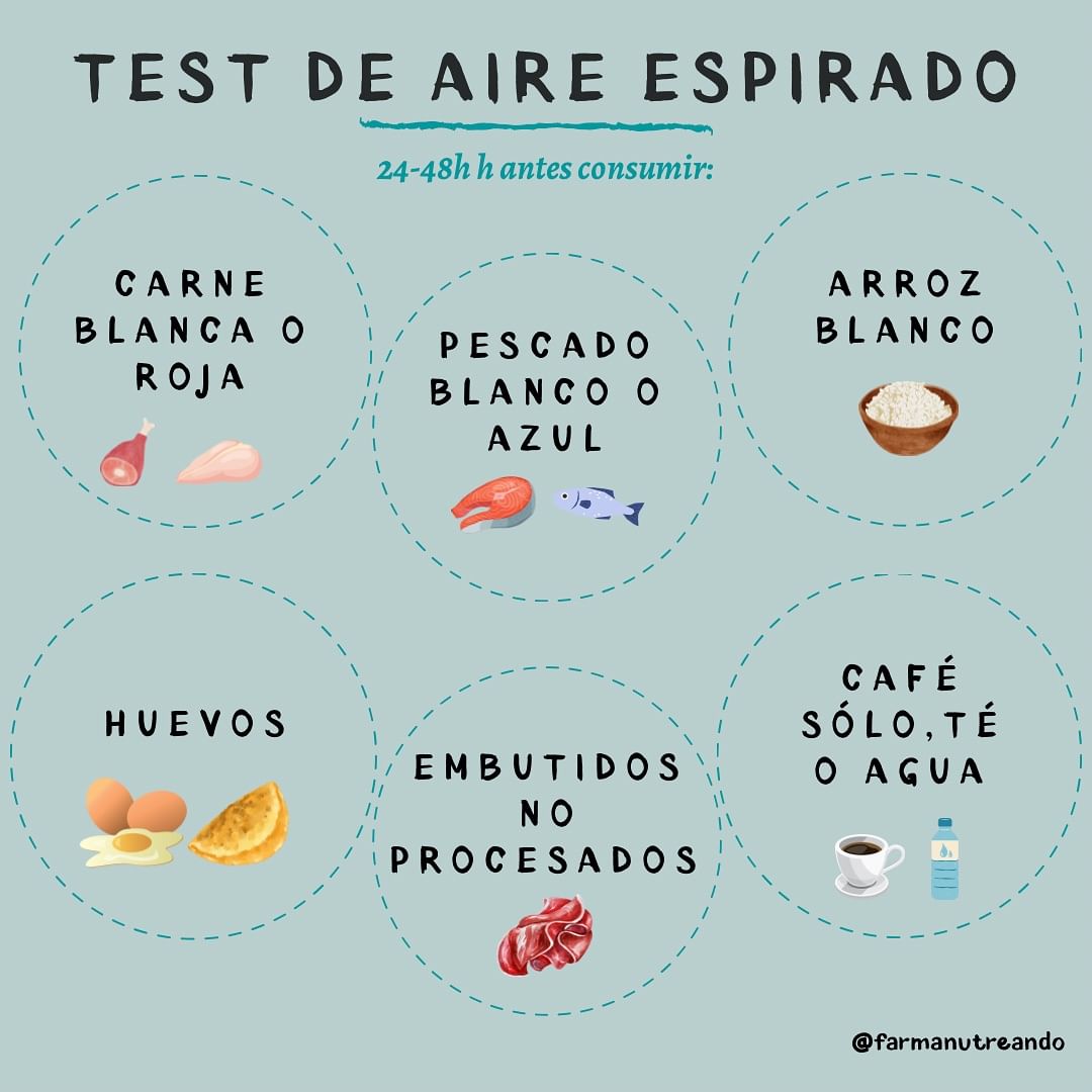 ¿Qué SÍ puedo comer antes de la prueba de SIBO? 🦠