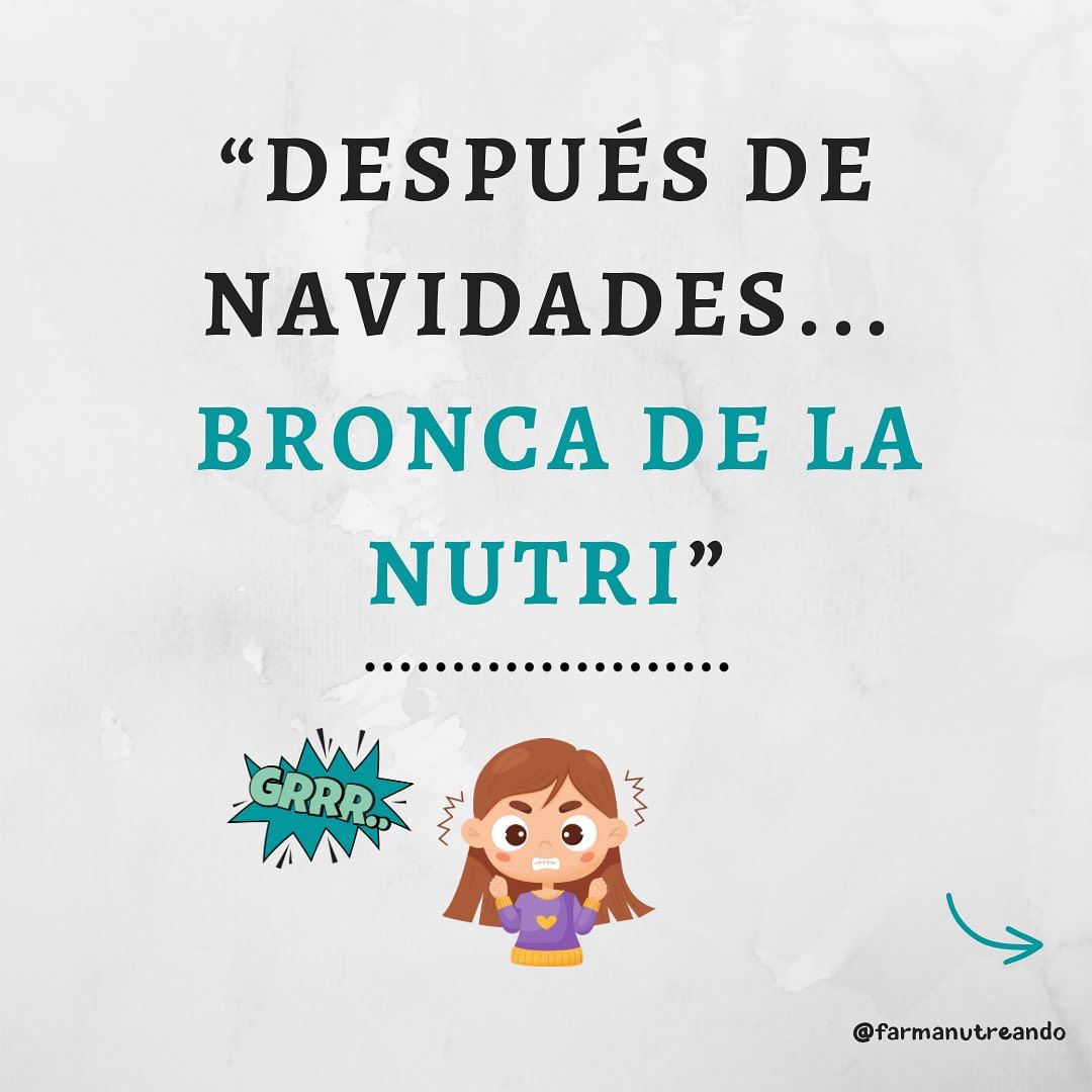 DESPUÉS DE NAVIDADES… TOCA BRONCA DE LA NUTRI! 🎄🤯
