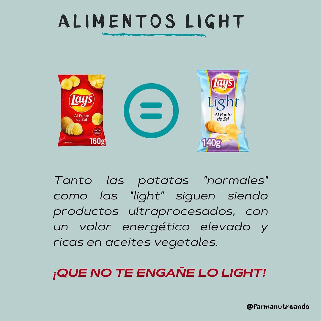 🤔ALIMENTOS LIGHT 🤯❌