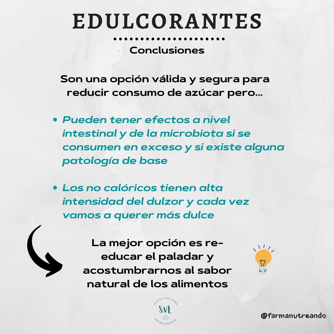 EDULCORANTES 🍭